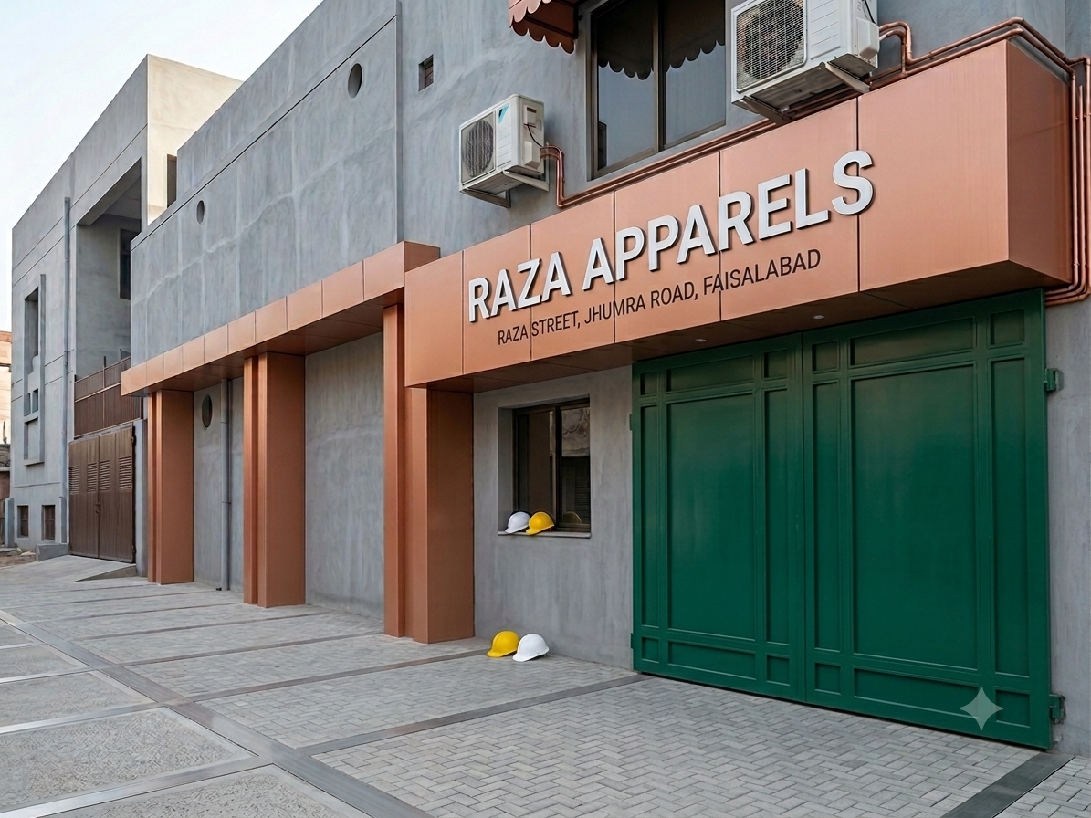 Raza Apparels Manufacturing Facility